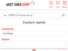 Tablet Screenshot of best-tires.ro